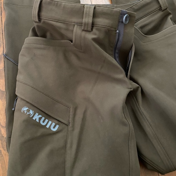 KUIU Men's Attack Pants 30R Bourbon Hunting Brown/Green - Picture 10 of 10